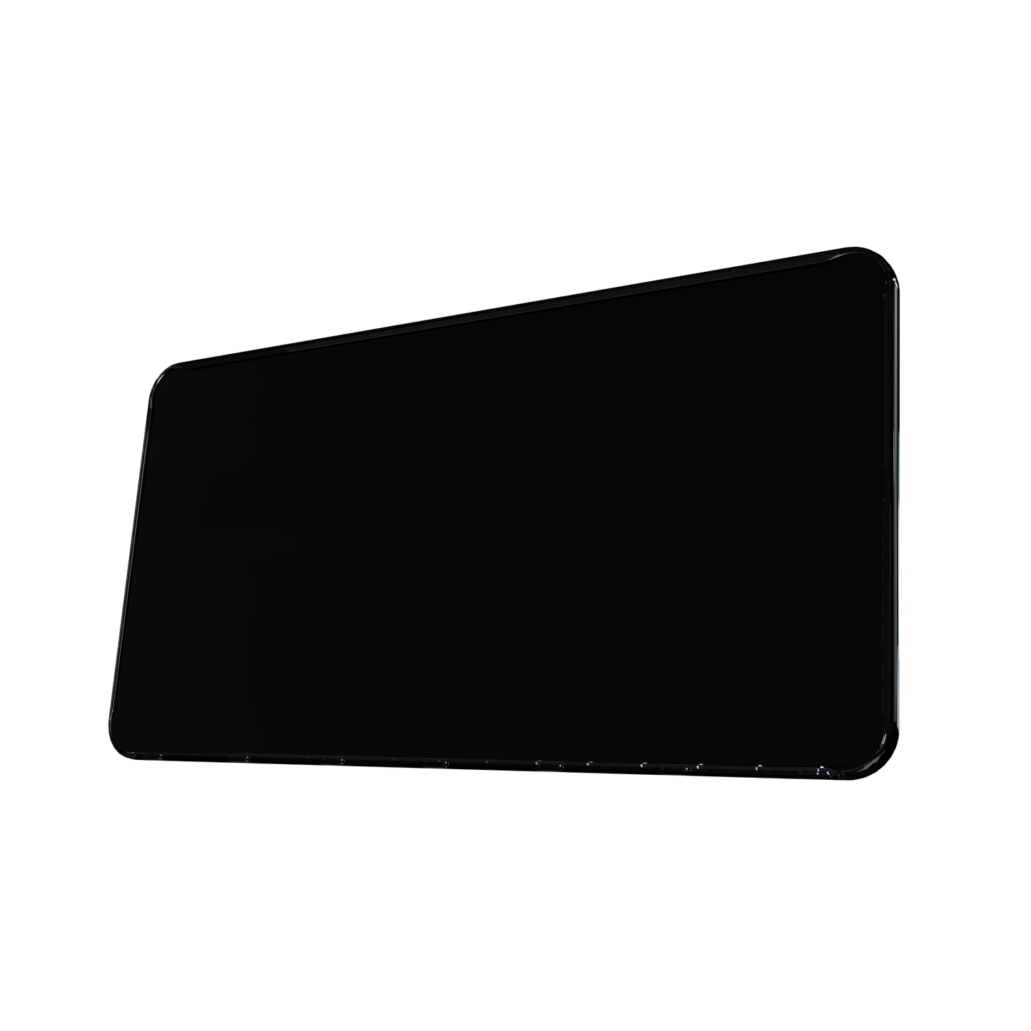 Vanish Plate Nano in blackout mode, showcasing its sleek low-profile design