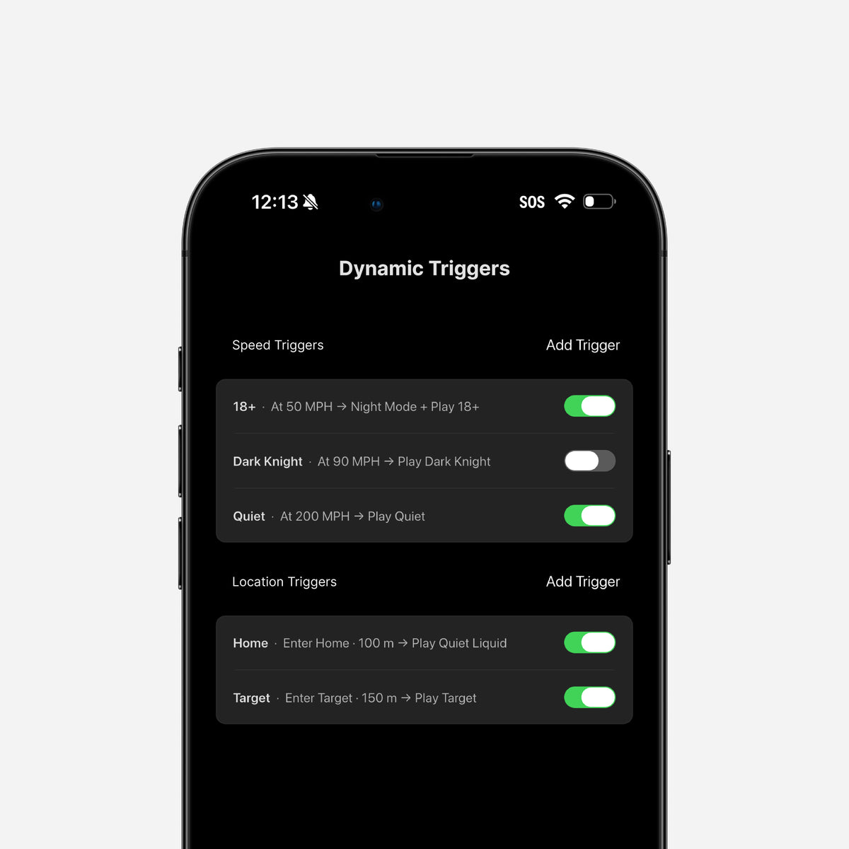 Dynamic Triggers.