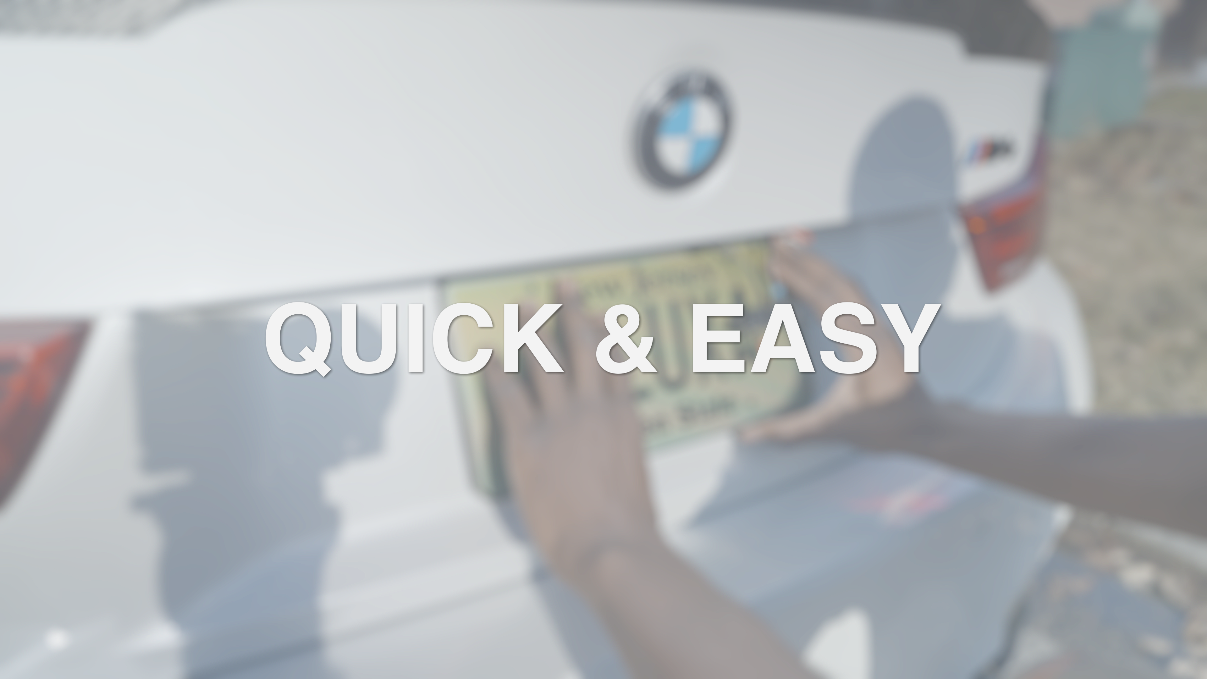 Load video: Step-by-step Vanish Plate installation video showing bracket mounting, glass installation, and instant blackout test.
