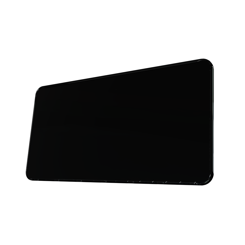 Vanish Plate Nano in blackout mode, showcasing its sleek low-profile design