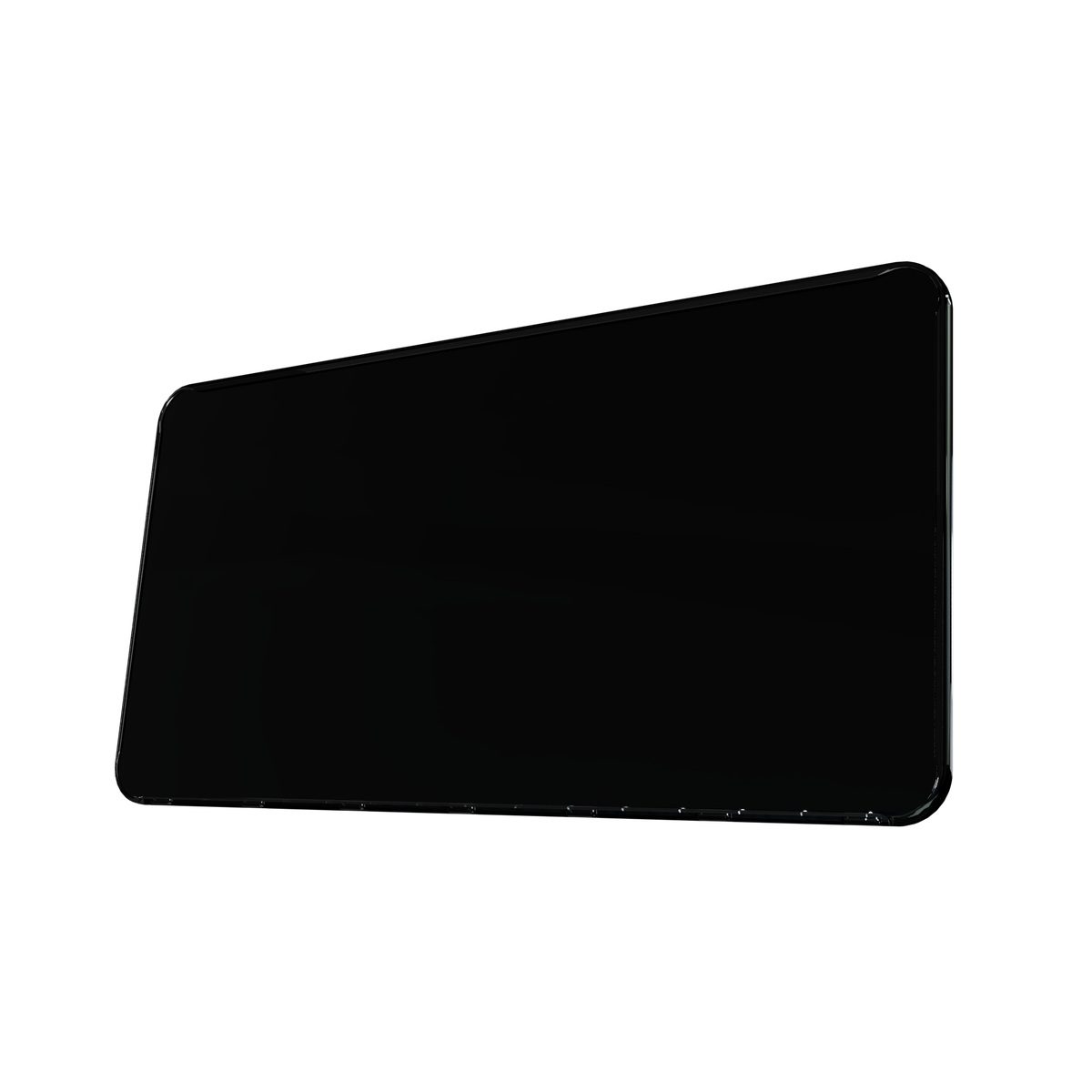 Vanish Plate Nano in blackout mode, showcasing its sleek low-profile design